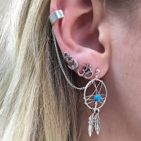 Bohemia Style Set Turquoise Earrings