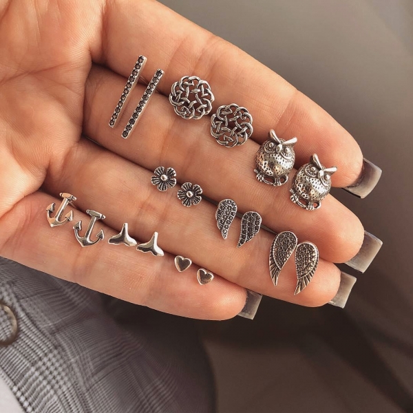 Bohemia Style Set Earrings