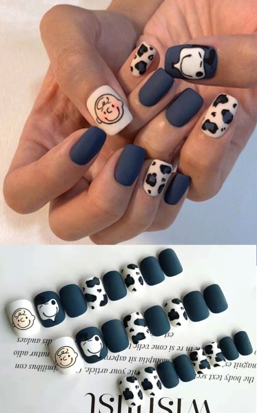 False Nails - Diamante Flowers Dust