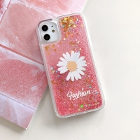 Glitter Liquid - Daisy E iPhone 11 Pro Max Phone Case