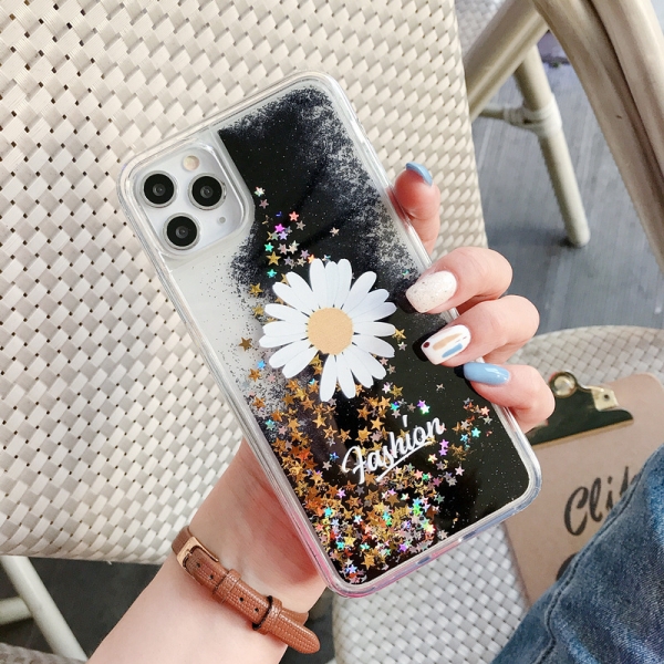 Glitter Liquid - Daisy B iPhone 7 Plus 8 Plus Phone Case