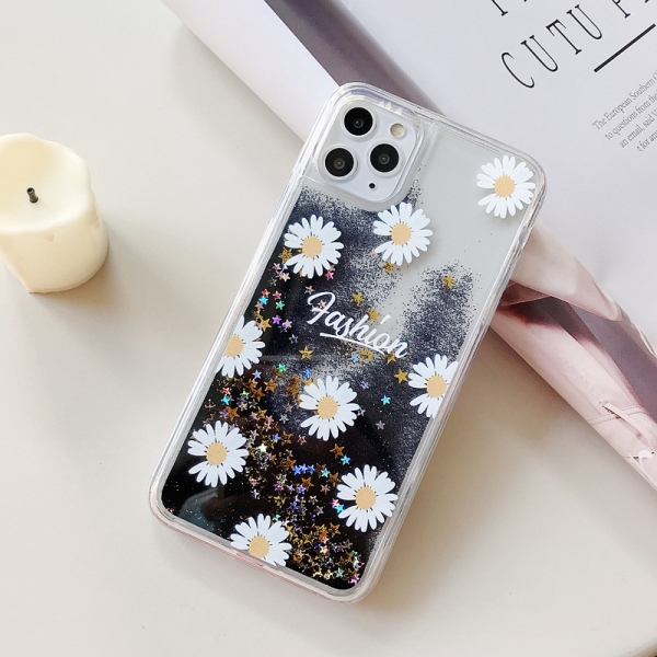 Glitter Liquid - Daisy D iPhone 6 6S Phone Case