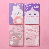 4pk Baby Animals Cute Mini Notebooks Small Notepads Notes Pad Pocket Memo Pads