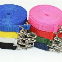 Long Dog Training Lead Colourful Puppy Leash