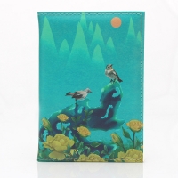 Birds and Flowers Passport Cover