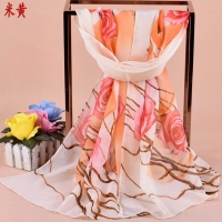 Rose Style X389 Fashion Ladies Scarves Chiffon Scarf Womens Shawls