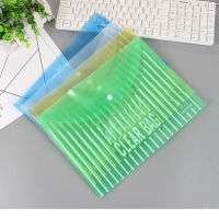 Stripe Pattern Fashion A4 Plastic Document Wallets File Folders