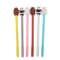 4-12pc Bears Giant Panda Animals Ballpoint Gel Pens Kids Party Gift Bag Fillers