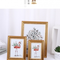 Style A 6x4 Black 6x4 Inch Freestanding Portrait Photo Frame