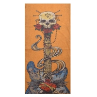 Skull and Guitar Multifunctional Face Masks