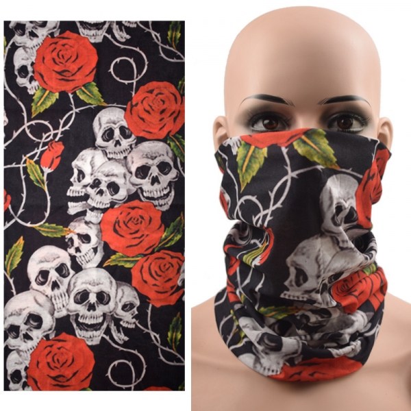 Multi Use Face Mask Cover Neck Tube Scarf Snood Bandana Outdoor Sports Biker