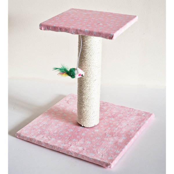 Climbing Frame Cat Beds Stars Pink