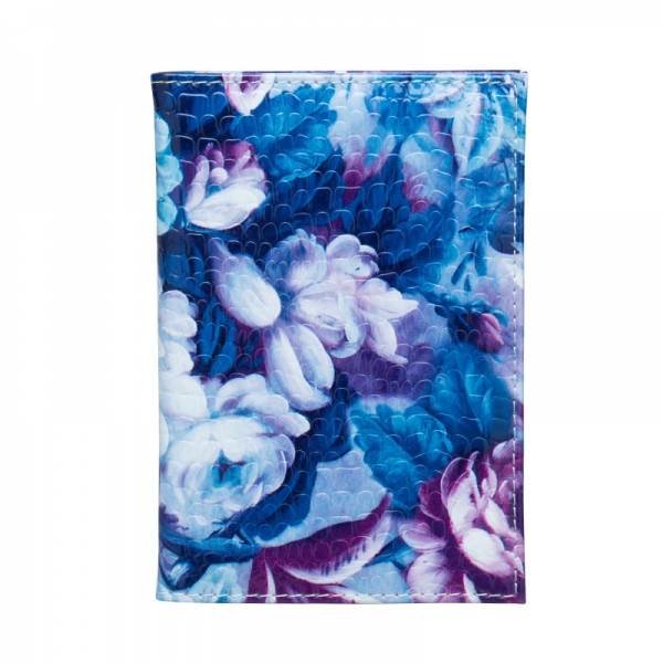 Peony Flower Cute Passport Cover Travel ID Holder Wallet Protector Case With Card Ticket Pouch