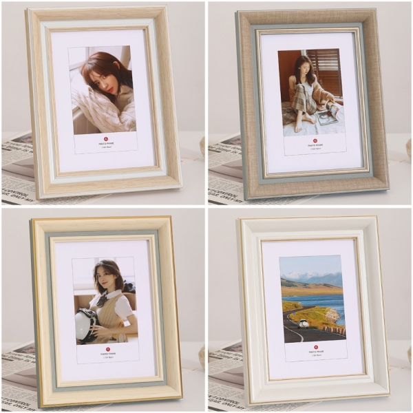 Rustic Shabby Chic Style Wooden 6x4 Inch Freestanding Photo Frame