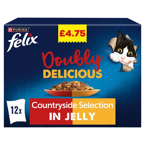 FELIX Doubly Delicious Wet Cat Food In Jelly