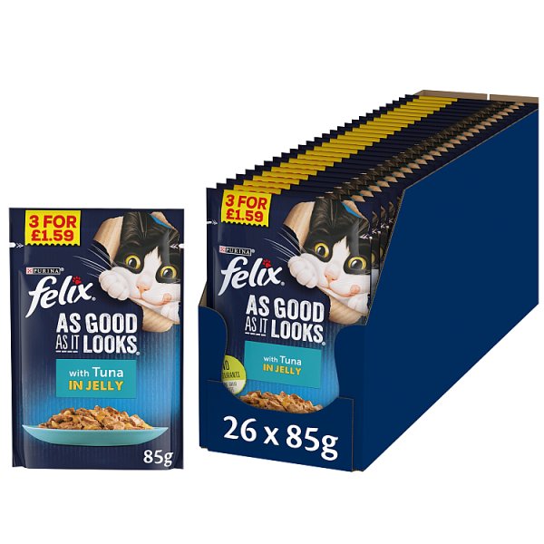 FELIX As Good As it Looks Wet Cat Food in Jelly