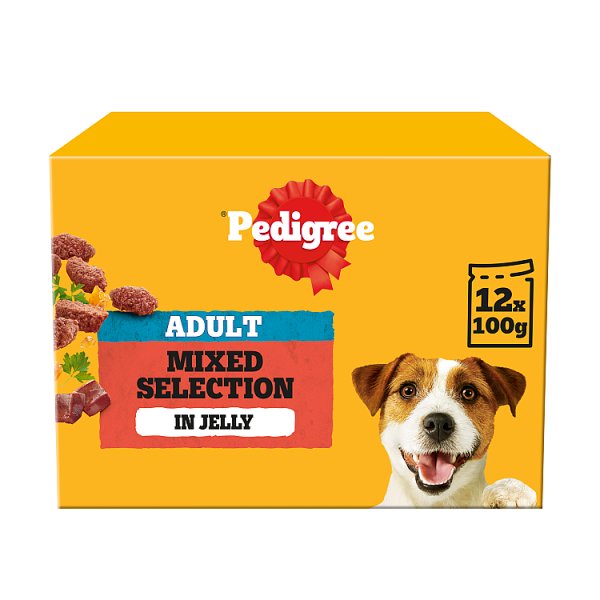 PEDIGREE Adult Wet Dog Food Mixed Selection in Jelly