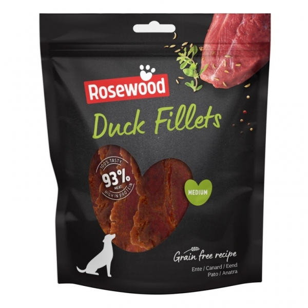 ROSEWOOD Duck Fillets Dog Treats
