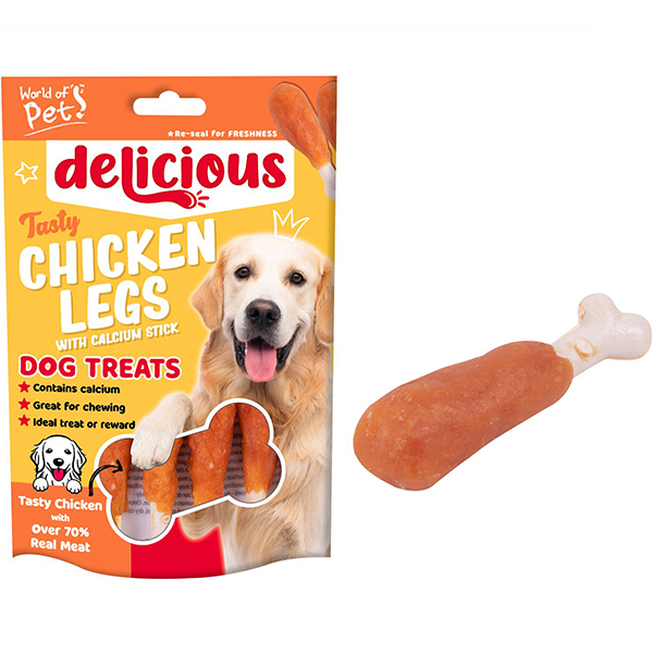 World Of Pets Mini Chicken Legs 5 Pack